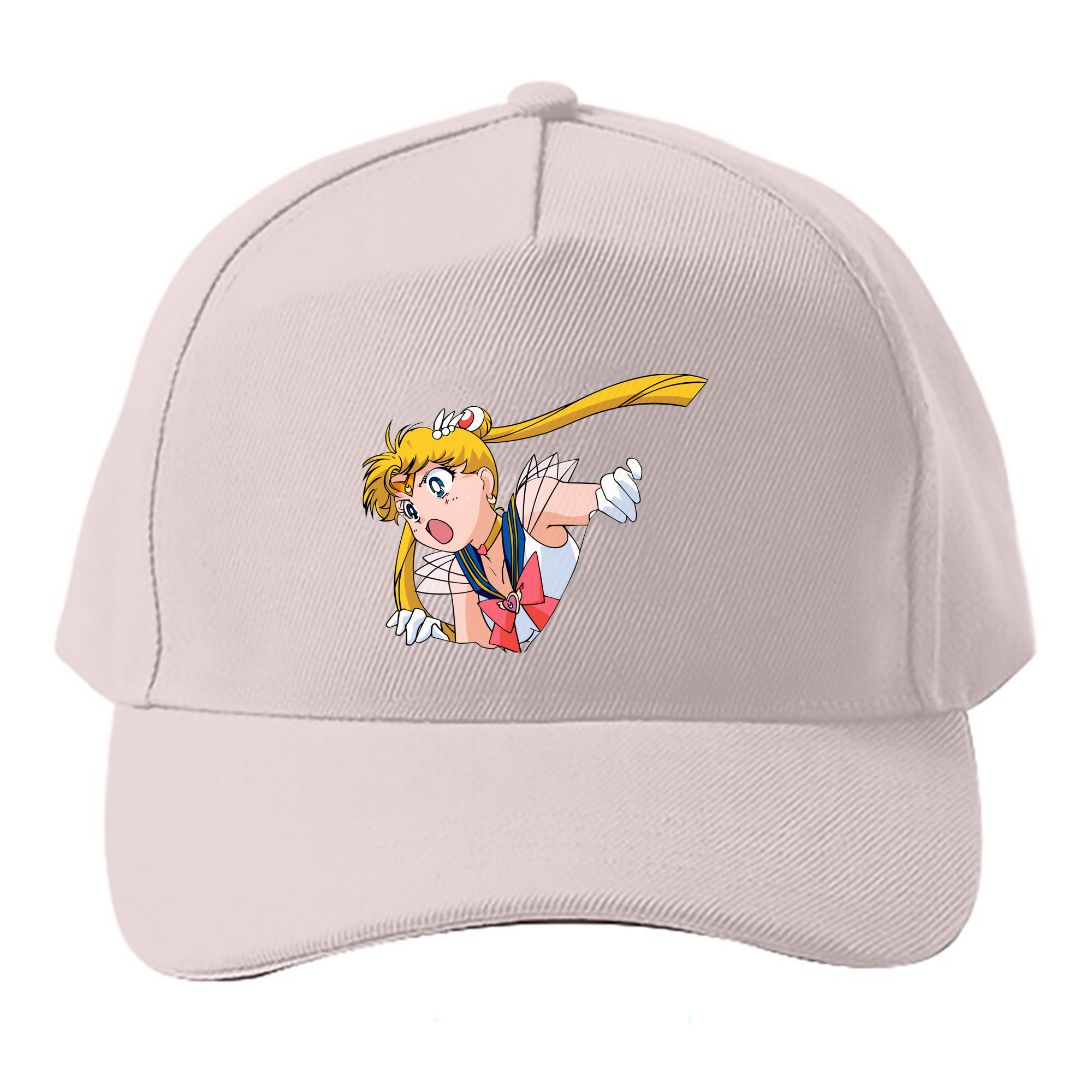 （画像用） 美少女戦士セーラームーン 月野 うさぎ つきの うさぎ Sailor Moon Tsukino Usagi ベースボールキャップ 綿100％ 男女兼用 帽子 スポーツ